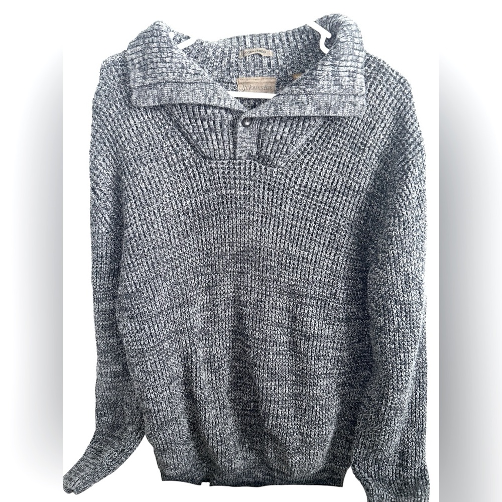 St Johns Gray sweater size M
